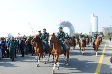 Bakıda Zəfər yürüşü və flaşmobu keçirilib (FOTO/VİDEO) (ƏLAVƏ OLUNUB)