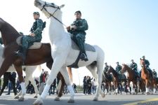 Bakıda Zəfər yürüşü və flaşmobu keçirilib (FOTO/VİDEO) (ƏLAVƏ OLUNUB)