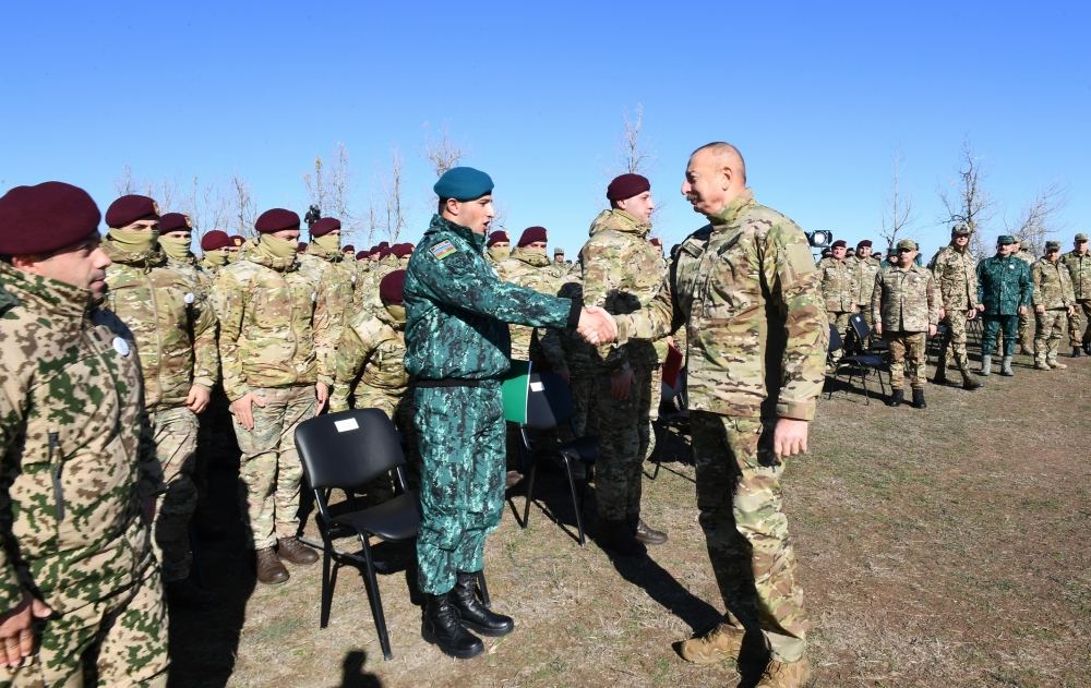 Azərbaycan Prezidenti, Silahlı Qüvvələrin Ali Baş Komandanı İlham Əliyev Şuşada hərbçilər qarşısında çıxış edib (FOTO/VİDEO) (YENİLƏNİB-2)