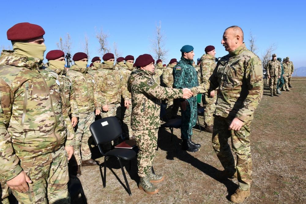 Azərbaycan Prezidenti, Silahlı Qüvvələrin Ali Baş Komandanı İlham Əliyev Şuşada hərbçilər qarşısında çıxış edib (FOTO/VİDEO) (YENİLƏNİB-2)