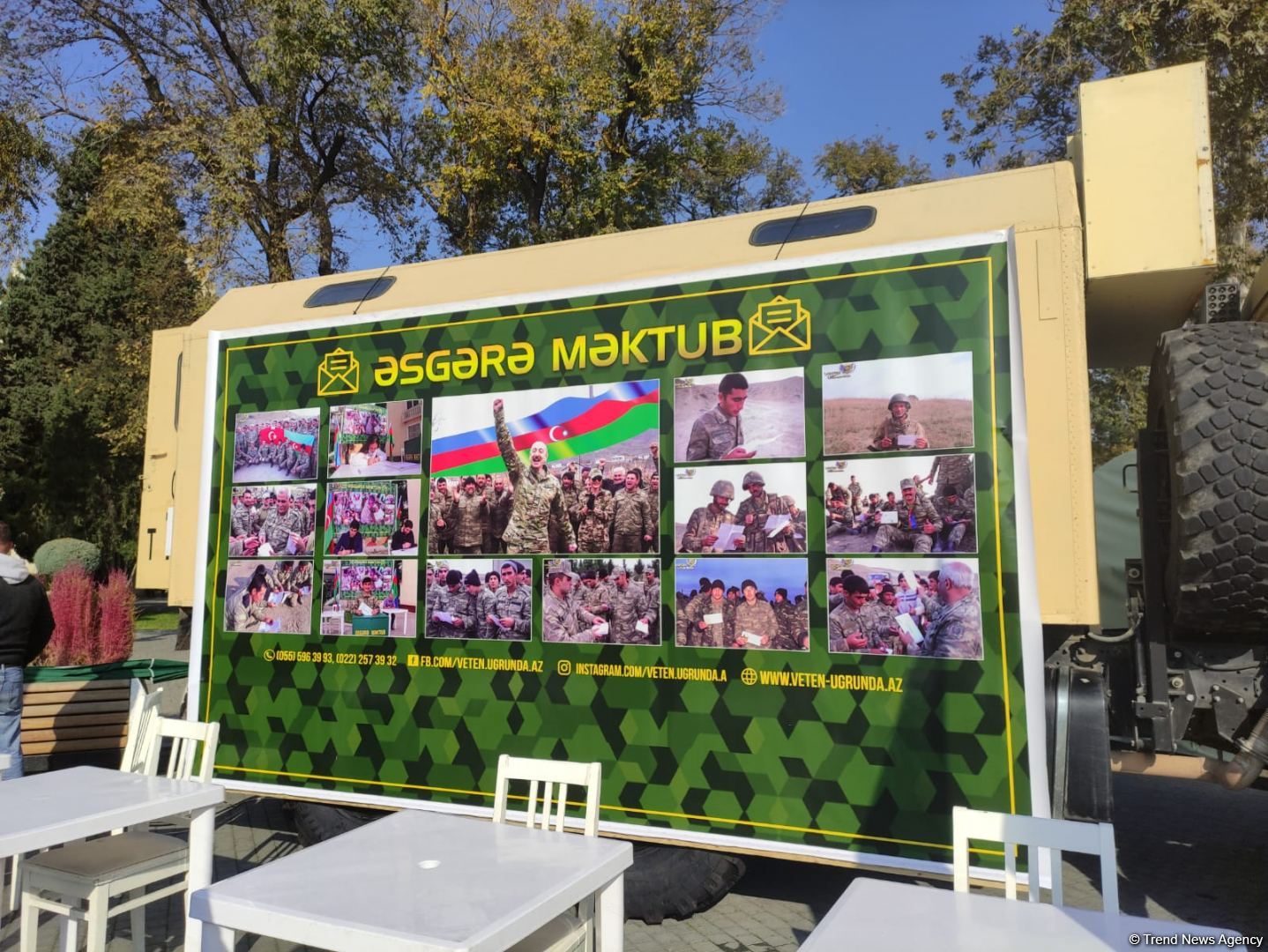 Zəfər yarmarkasına hər gün minlərlə insan axın edir - "YAŞAT" Fondunun rəsmisi (FOTO)