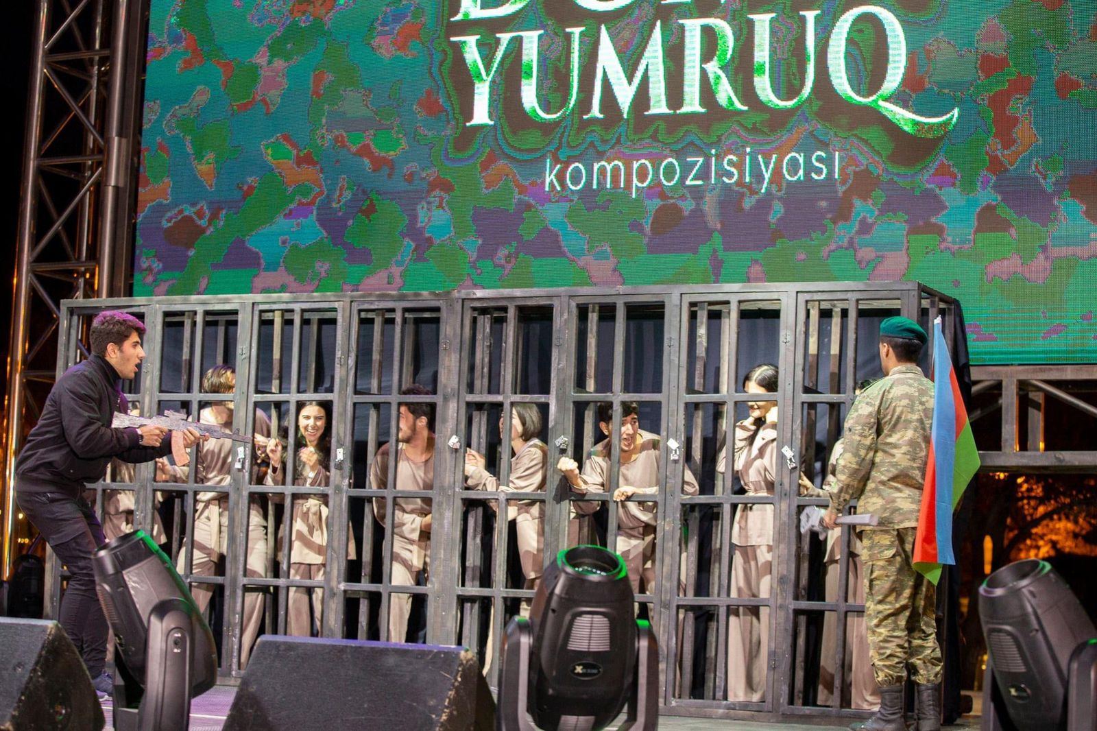 Şəhid övladları Zəfər yarmarkasında olublar (FOTO)