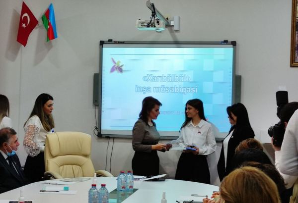 "Xarıbülbül" inşa müsabiqəsini  qalibləri mükafatlandırılıb (FOTO)