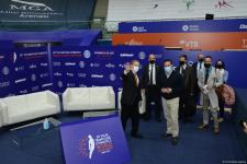 ABŞ səfiri Bakıda Milli Gimnastika Arenasında olub (FOTO)