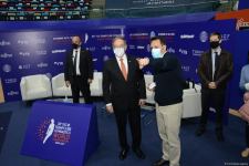 ABŞ səfiri Bakıda Milli Gimnastika Arenasında olub (FOTO)