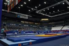 ABŞ səfiri Bakıda Milli Gimnastika Arenasında olub (FOTO)