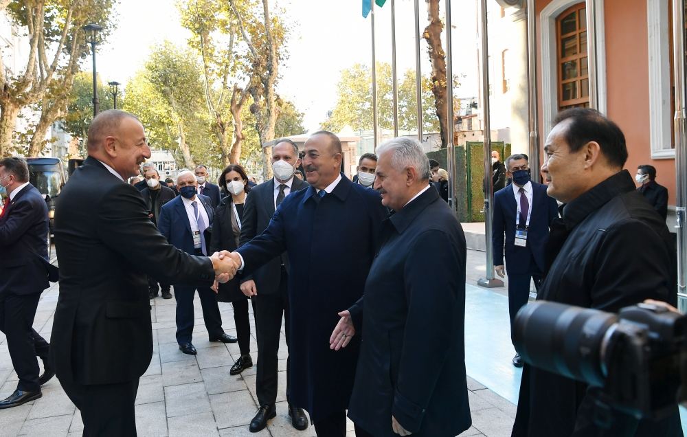 Prezident İlham Əliyev İstanbulda Türk Şurası katibliyinin yeni binasının açılış mərasimində iştirak edib (FOTO/VİDEO)