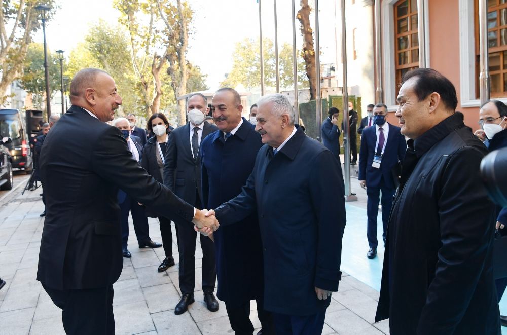 Prezident İlham Əliyev İstanbulda Türk Şurası katibliyinin yeni binasının açılış mərasimində iştirak edib (FOTO/VİDEO)