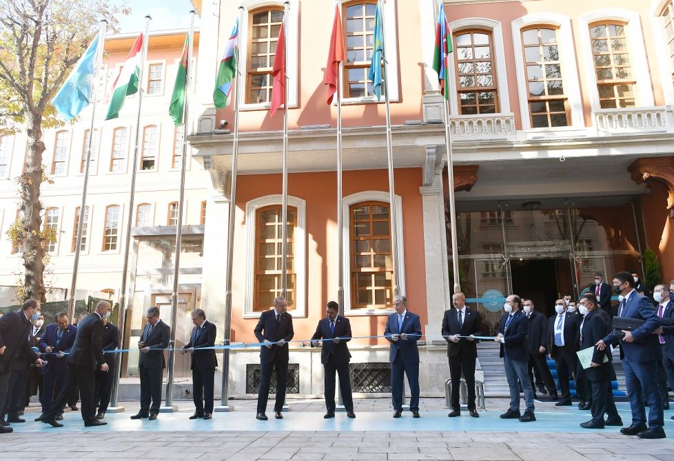 Prezident İlham Əliyev İstanbulda Türk Şurası katibliyinin yeni binasının açılış mərasimində iştirak edib (FOTO/VİDEO)