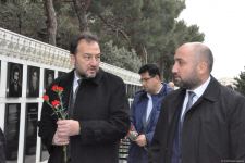 İBF və MÜSİAD rəsmiləri Şəhidlər Xiyabanını ziyarət edib (FOTO)