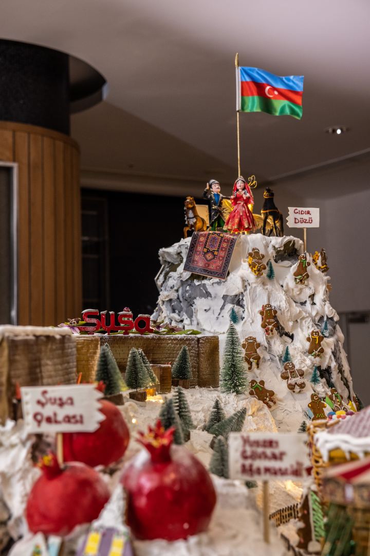 “Port Baku Mall”da Vətən müharibəsindəki qələbəyə həsr edilən “Karabakh – Winter Wonderland” adlı nəfis instalyasiya sərgisi keçirilir (FOTO/VİDEO)