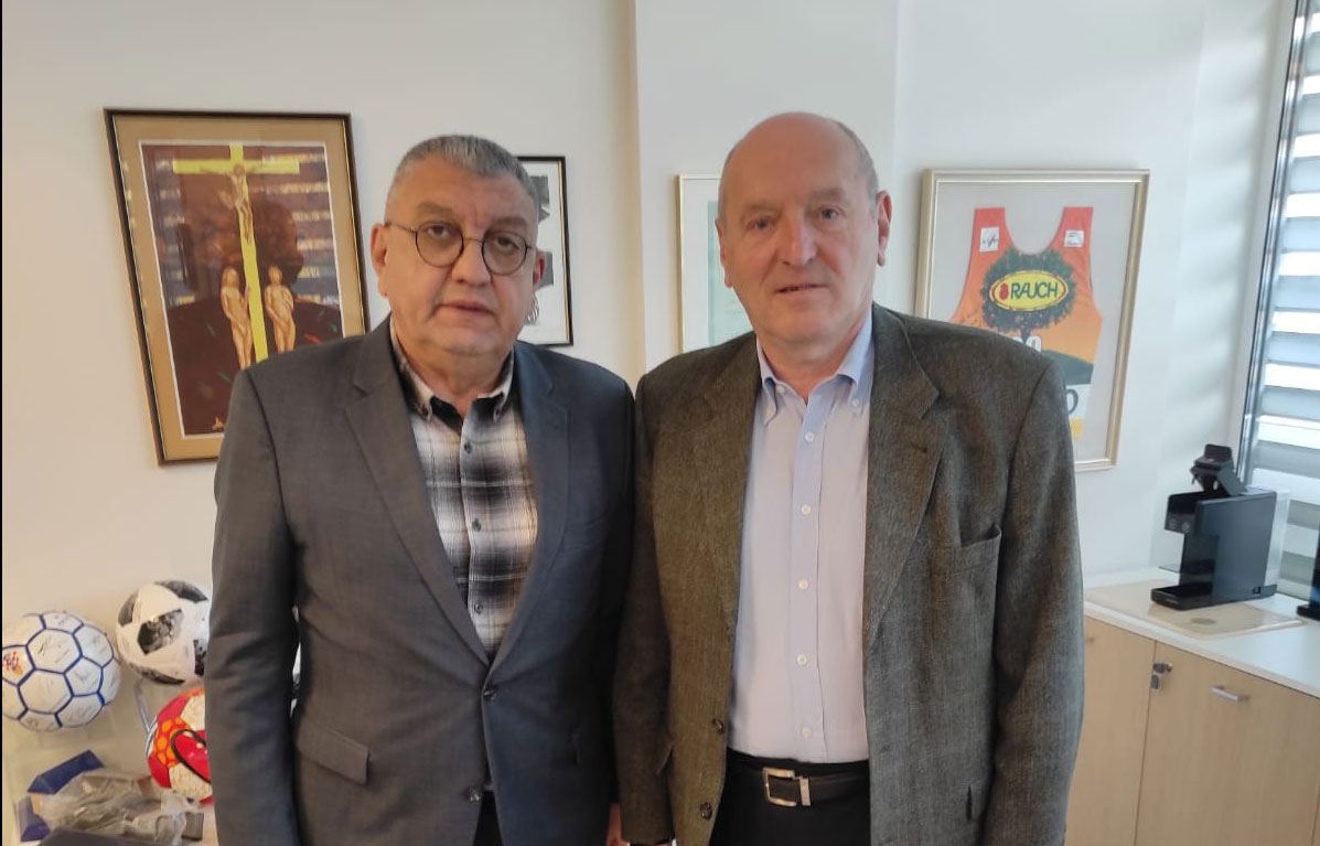 AFFA-nın vitse-prezidenti Bolqarıstan Futbol Federasiyasının I vitse- prezidenti ilə görüşüb