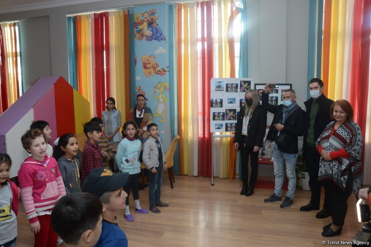 Azərbaycan Gimnastika Federasiyası Bakıda dünya çempionatının ulduz səfirlərinin iştirakı ilə xeyriyyə aksiyası keçirib (FOTO)