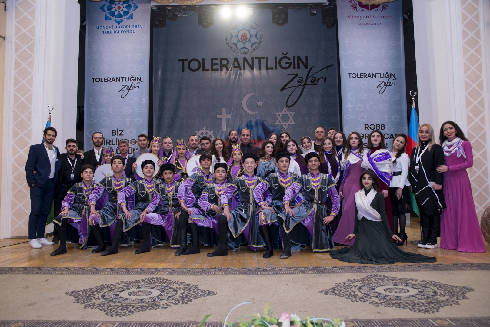 “Beynəlxalq Tolerantlıq Günü” münasibətilə “Tolerantlığın Zəfəri” adlı konsert proqramı təşkil edilib (FOTO/VİDEO)