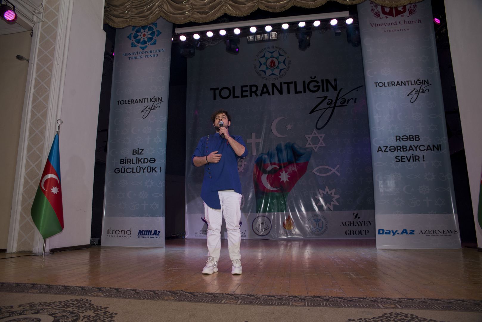 “Beynəlxalq Tolerantlıq Günü” münasibətilə “Tolerantlığın Zəfəri” adlı konsert proqramı təşkil edilib (FOTO/VİDEO)