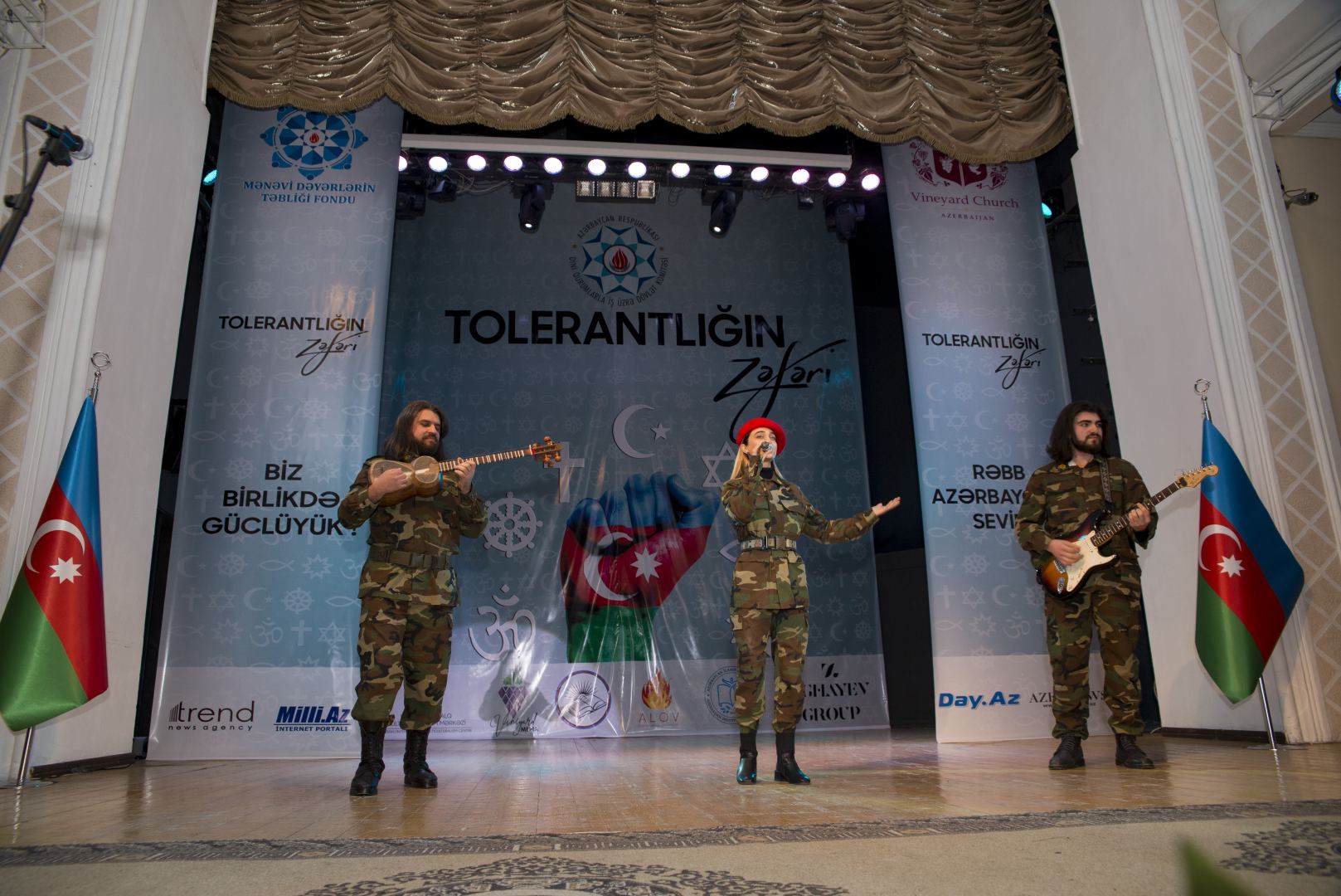 “Beynəlxalq Tolerantlıq Günü” münasibətilə “Tolerantlığın Zəfəri” adlı konsert proqramı təşkil edilib (FOTO/VİDEO)