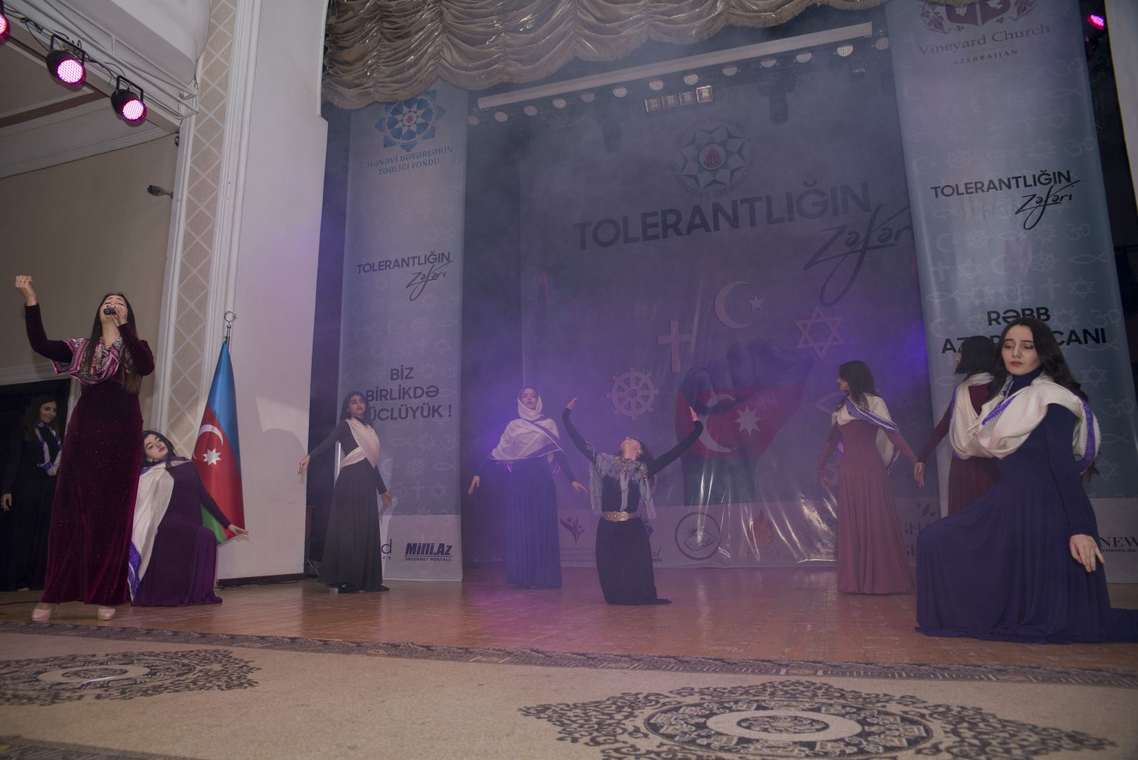“Beynəlxalq Tolerantlıq Günü” münasibətilə “Tolerantlığın Zəfəri” adlı konsert proqramı təşkil edilib (FOTO/VİDEO)