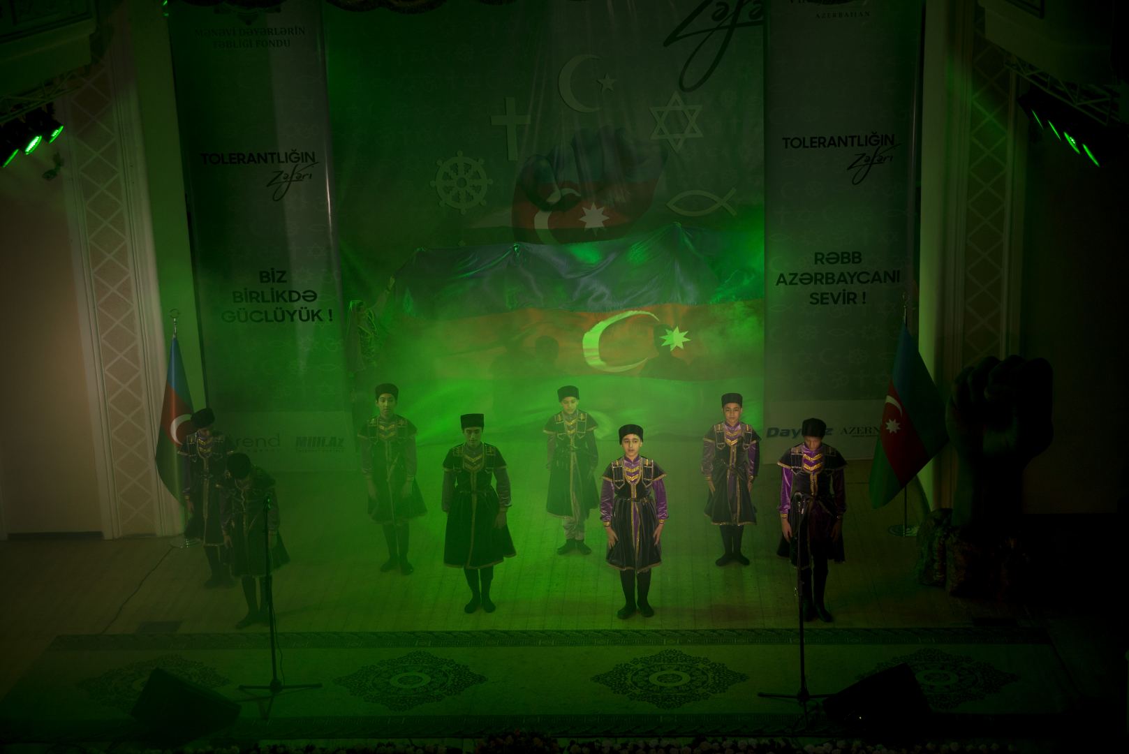 “Beynəlxalq Tolerantlıq Günü” münasibətilə “Tolerantlığın Zəfəri” adlı konsert proqramı təşkil edilib (FOTO/VİDEO)