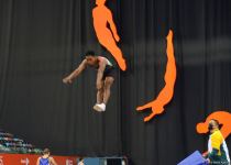 Batut Gimnastikası və Tamblinq üzrə 35-ci Dünya Çempionatının birinci günündən ən maraqlı görüntülər (FOTO)