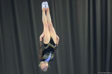 Batut Gimnastikası və Tamblinq üzrə 35-ci Dünya Çempionatının birinci günündən ən maraqlı görüntülər (FOTO)