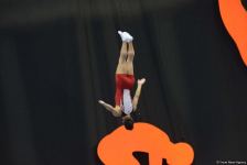 Bakıda Batut Gimnastikası və Tamblinq üzrə 35-ci Dünya Çempionatının birinci günü start götürüb (FOTO)