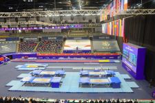 Bakıda Batut Gimnastikası və Tamblinq üzrə 35-ci Dünya Çempionatının birinci günü start götürüb (FOTO)