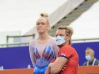 Bakıda Batut Gimnastikası və Tamblinq üzrə 35-ci Dünya Çempionatının birinci günü start götürüb (FOTO)