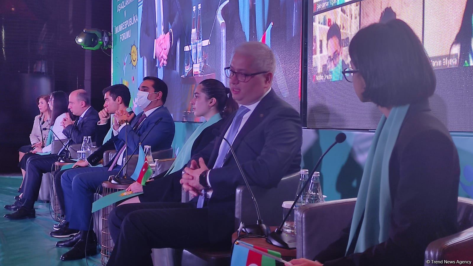 Azərbaycan Uşaqlarının V Ümumrespublika Forumu keçirilir (FOTO)