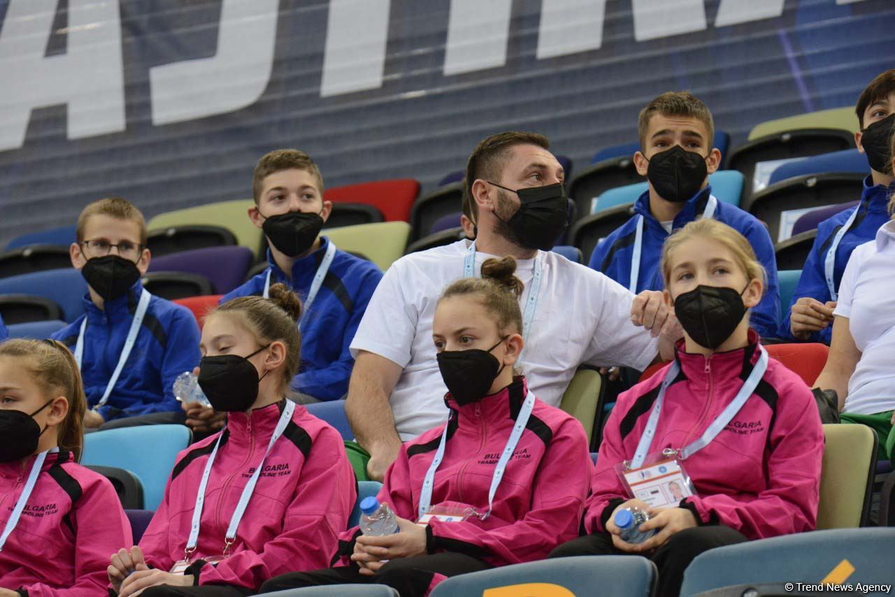 Bakıda Batut Gimnastikası və Tamblinq üzrə 35-ci Dünya Çempionatının birinci günü start götürüb (FOTO)