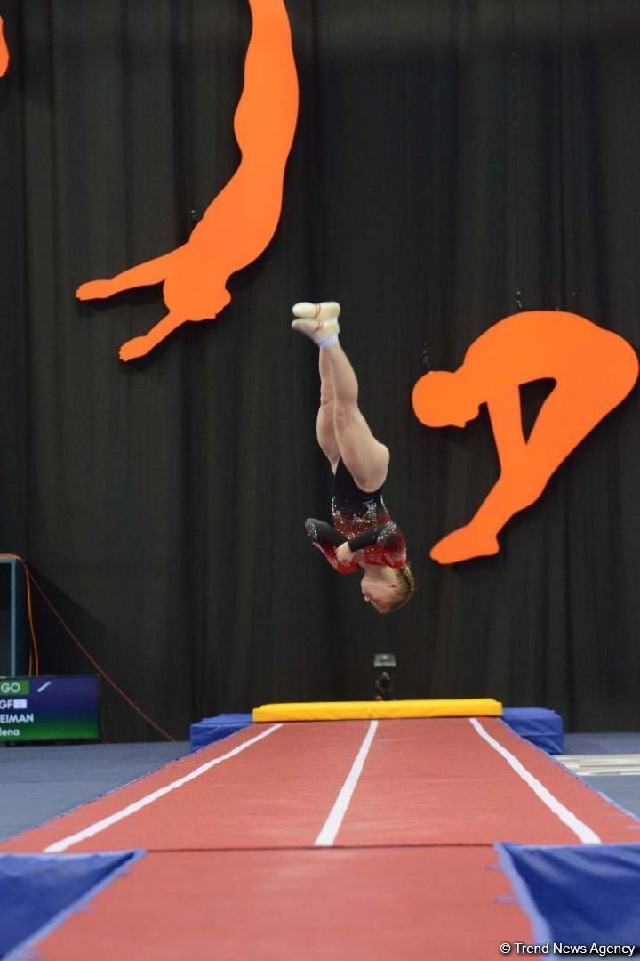 Bakıda Batut Gimnastikası və Tamblinq üzrə 35-ci Dünya Çempionatının birinci günü start götürüb (FOTO)