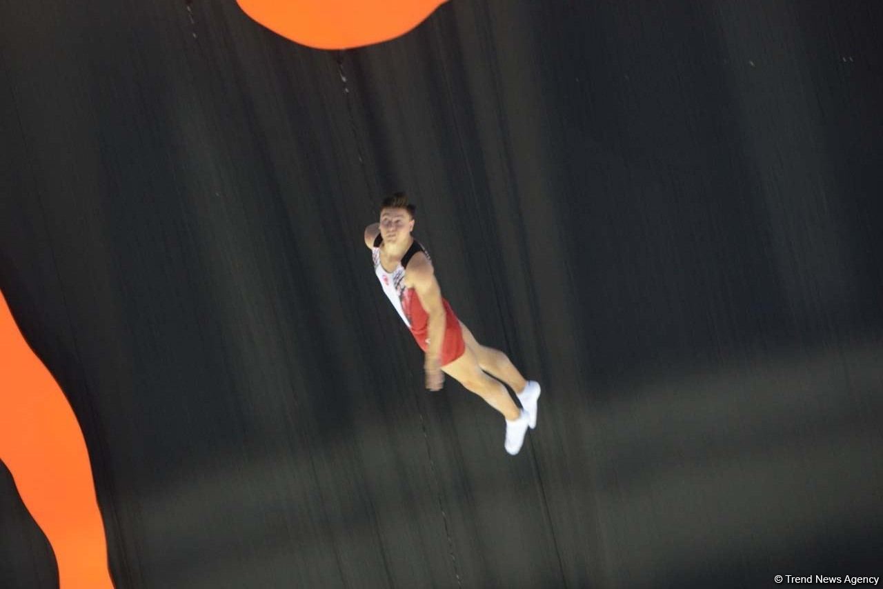 Bakıda Batut Gimnastikası və Tamblinq üzrə 35-ci Dünya Çempionatının birinci günü start götürüb (FOTO)