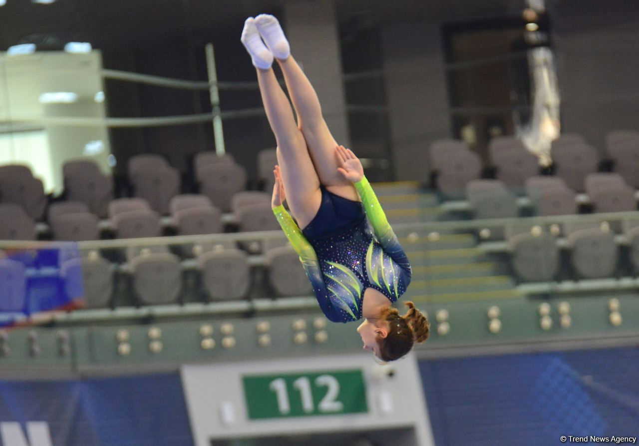 Bakıda Batut Gimnastikası və Tamblinq üzrə 35-ci Dünya Çempionatının birinci günü start götürüb (FOTO)
