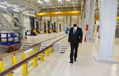 Prezident İlham Əliyev yeni Biləcəri lokomotiv deposunun açılışında iştirak edib (FOTO/VİDEO)
