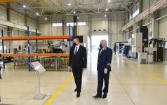 Prezident İlham Əliyev yeni Biləcəri lokomotiv deposunun açılışında iştirak edib (FOTO/VİDEO)