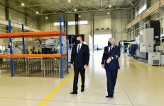 Prezident İlham Əliyev yeni Biləcəri lokomotiv deposunun açılışında iştirak edib (FOTO/VİDEO)