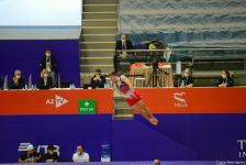 Bakıda Batut Gimnastikası və Tamblinq üzrə 35-ci Dünya Çempionatının ikinci günü start götürüb (FOTO)