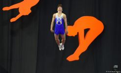 Bakıda Batut Gimnastikası və Tamblinq üzrə 35-ci Dünya Çempionatının ikinci günü start götürüb (FOTO)