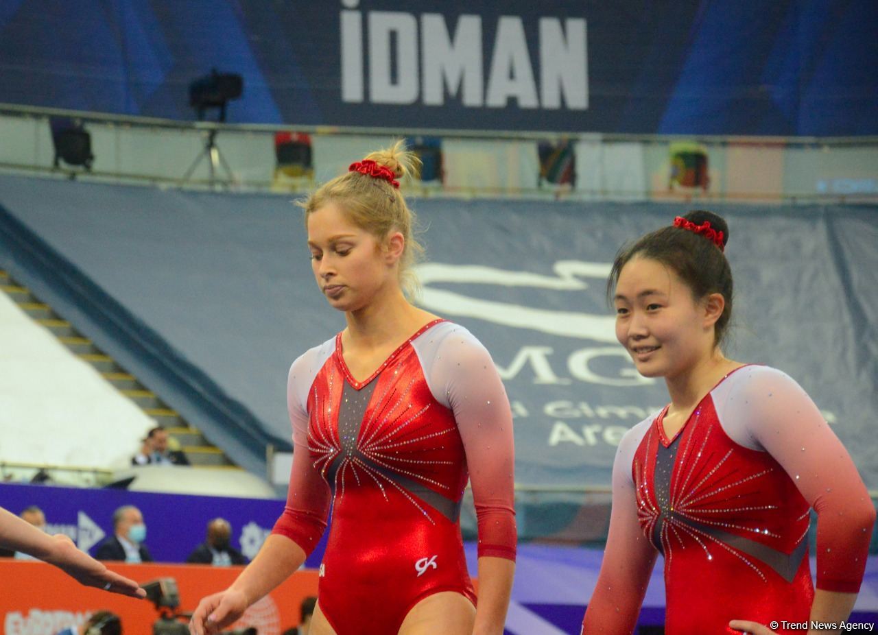 Bakıda Batut Gimnastikası və Tamblinq üzrə 35-ci Dünya Çempionatının ikinci günü start götürüb (FOTO)