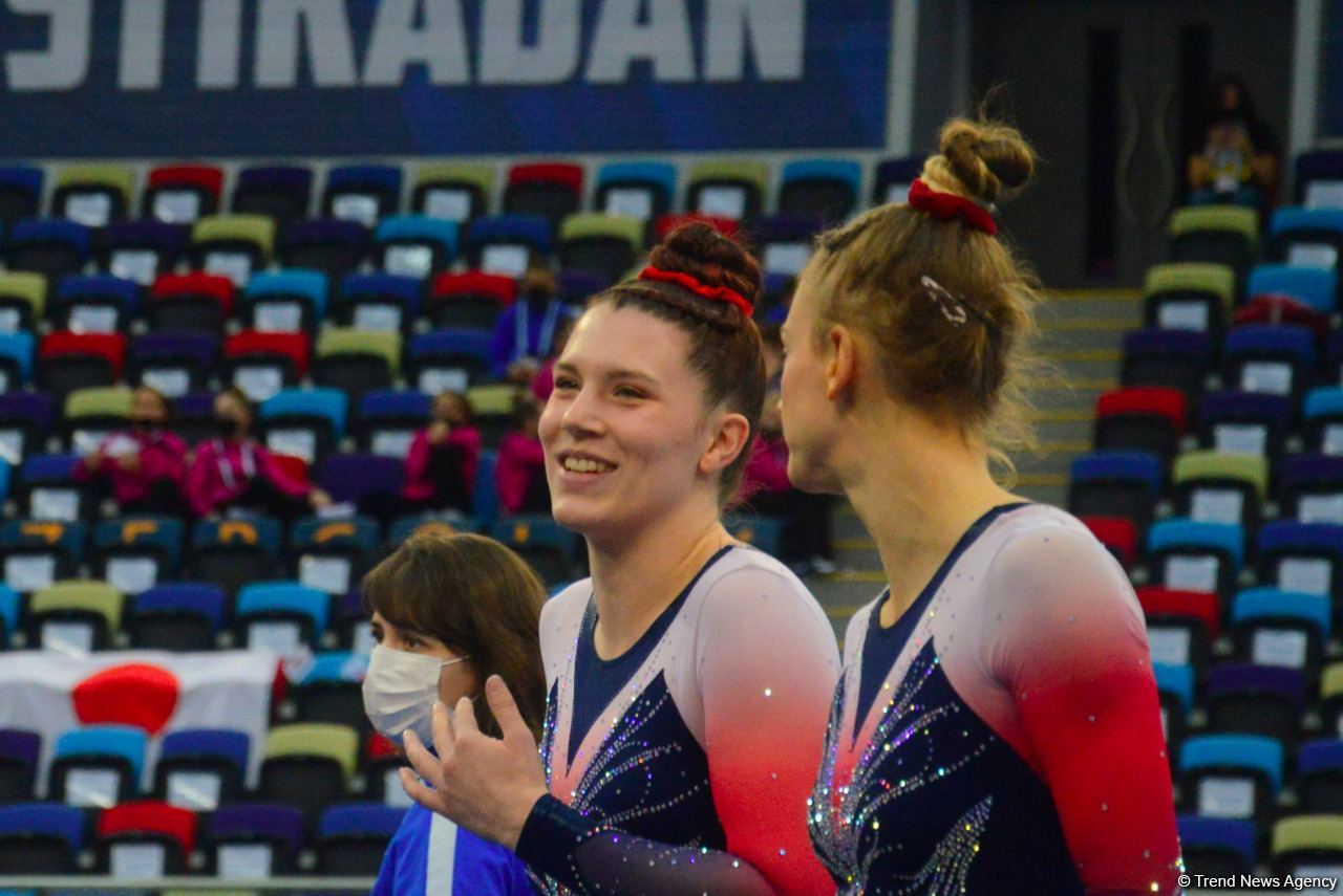 Bakıda Batut Gimnastikası və Tamblinq üzrə 35-ci Dünya Çempionatının ikinci günü start götürüb (FOTO)