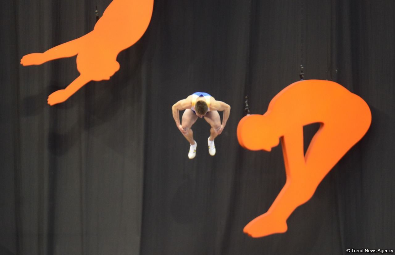 Bakıda Batut Gimnastikası və Tamblinq üzrə 35-ci Dünya Çempionatının ikinci günü start götürüb (FOTO)