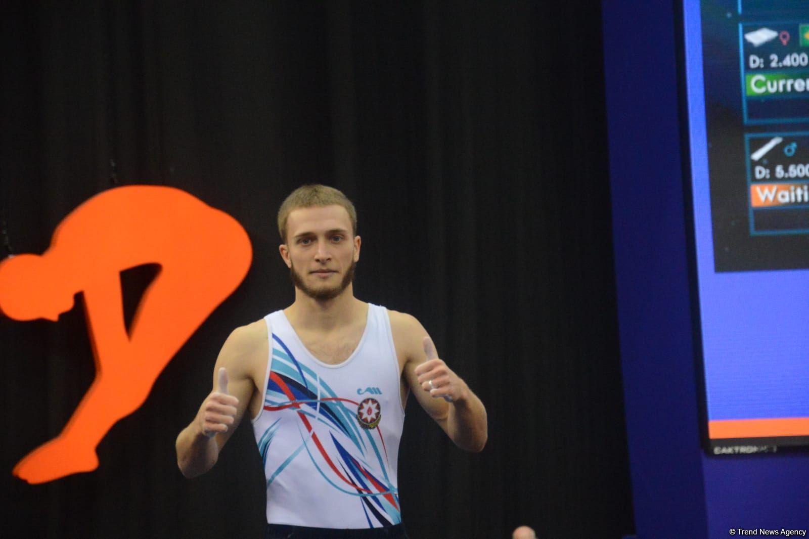 Azərbaycan gimnastı dünya çempionatında çıxış edib (FOTO)