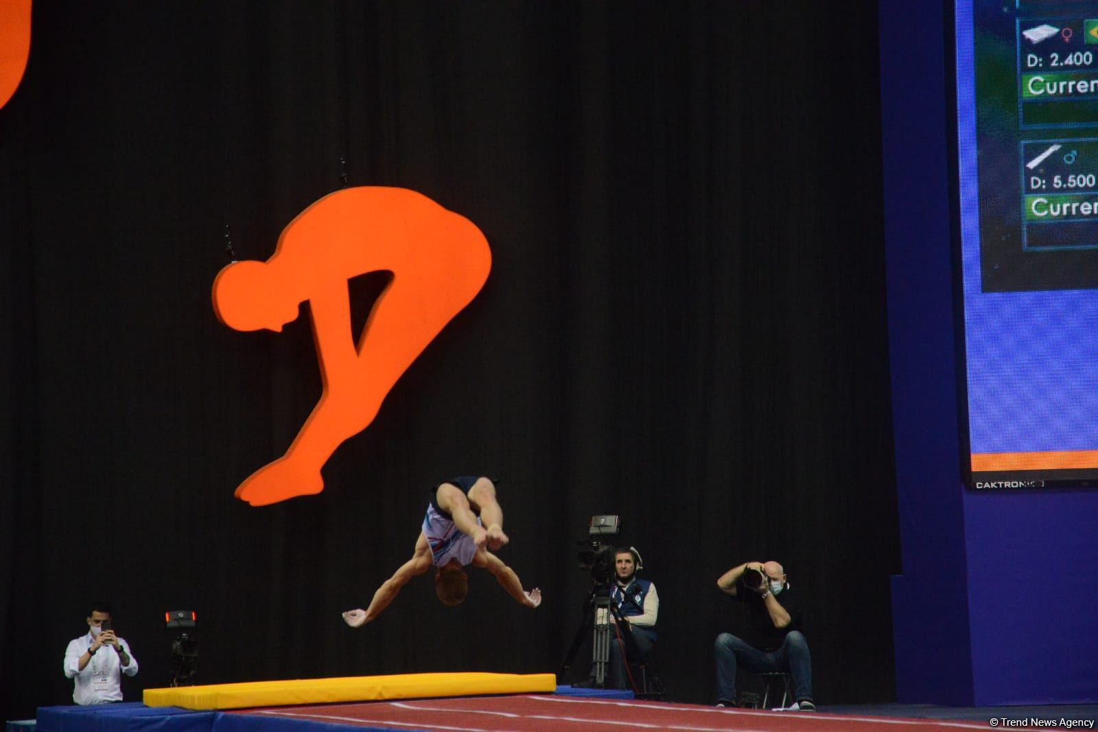 Azərbaycan gimnastı dünya çempionatında çıxış edib (FOTO)