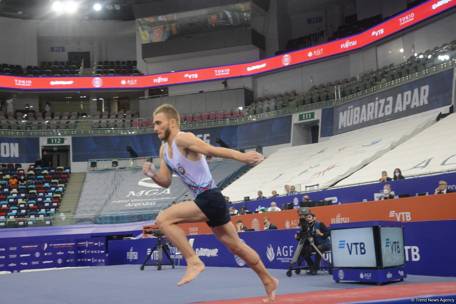 Azərbaycan gimnastı dünya çempionatında çıxış edib (FOTO)