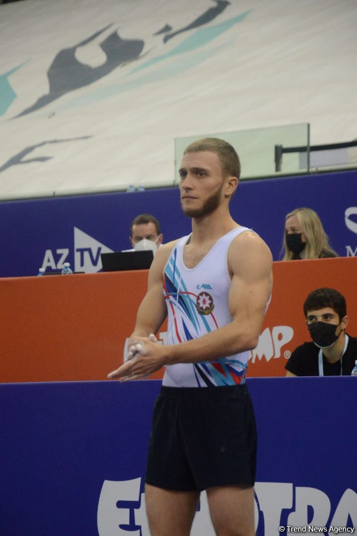 Azərbaycan gimnastı dünya çempionatında çıxış edib (FOTO)