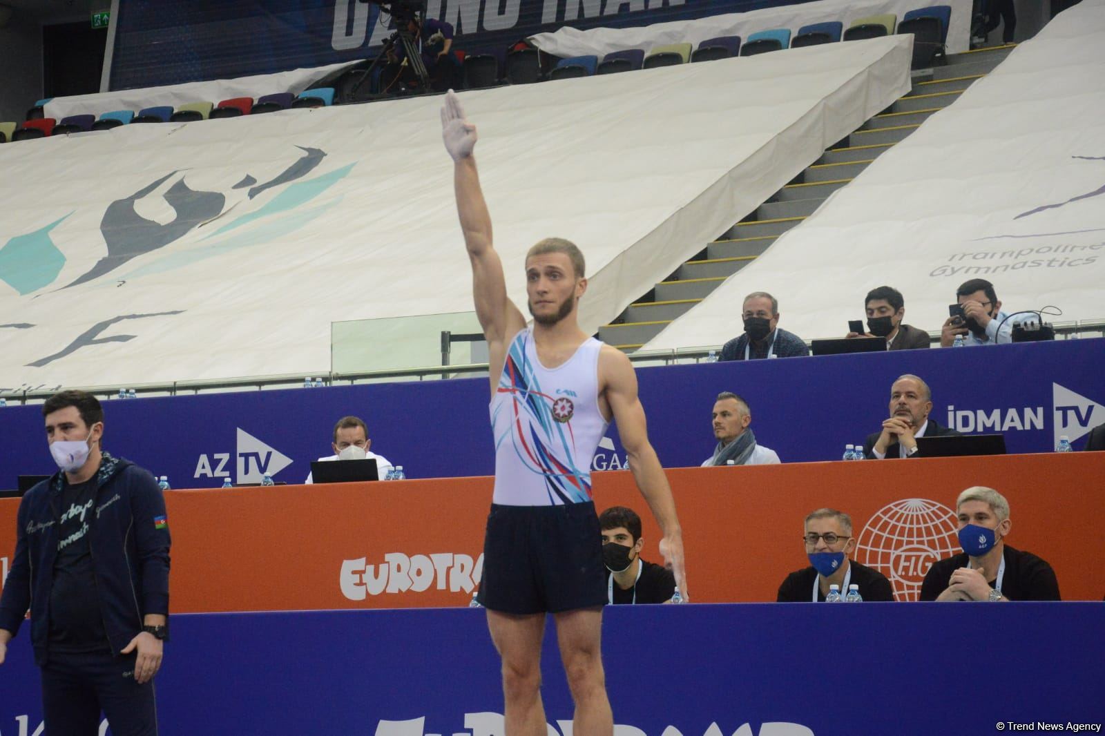 Azərbaycan gimnastı dünya çempionatında çıxış edib (FOTO)
