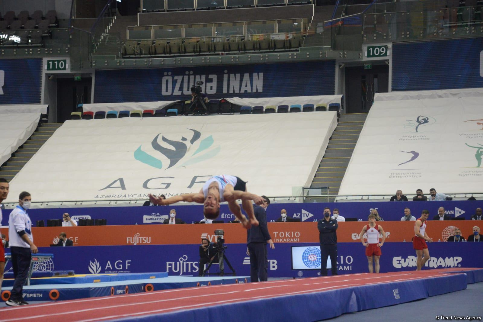 Azərbaycan gimnastı dünya çempionatında çıxış edib (FOTO)