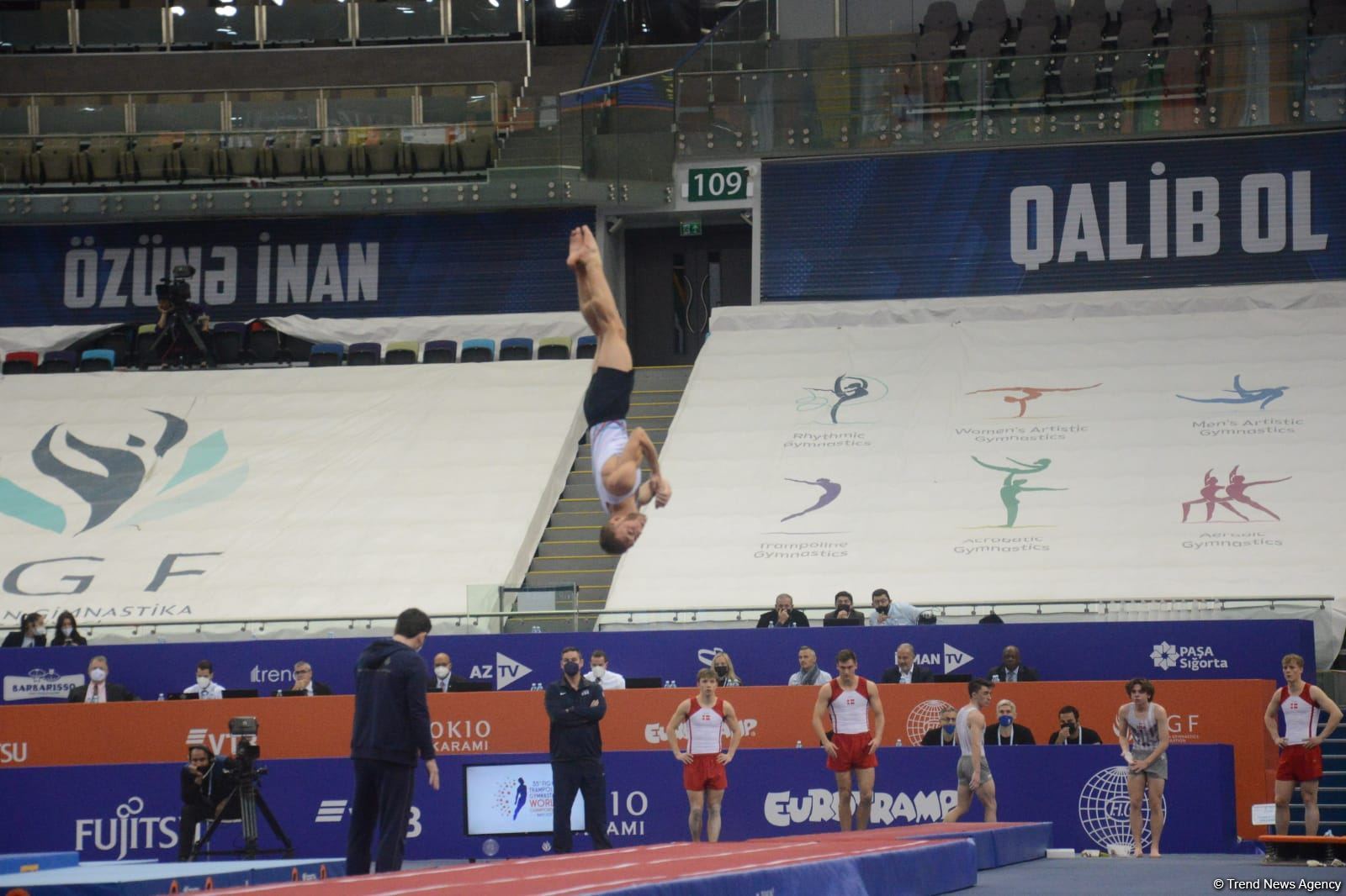 Azərbaycan gimnastı dünya çempionatında çıxış edib (FOTO)