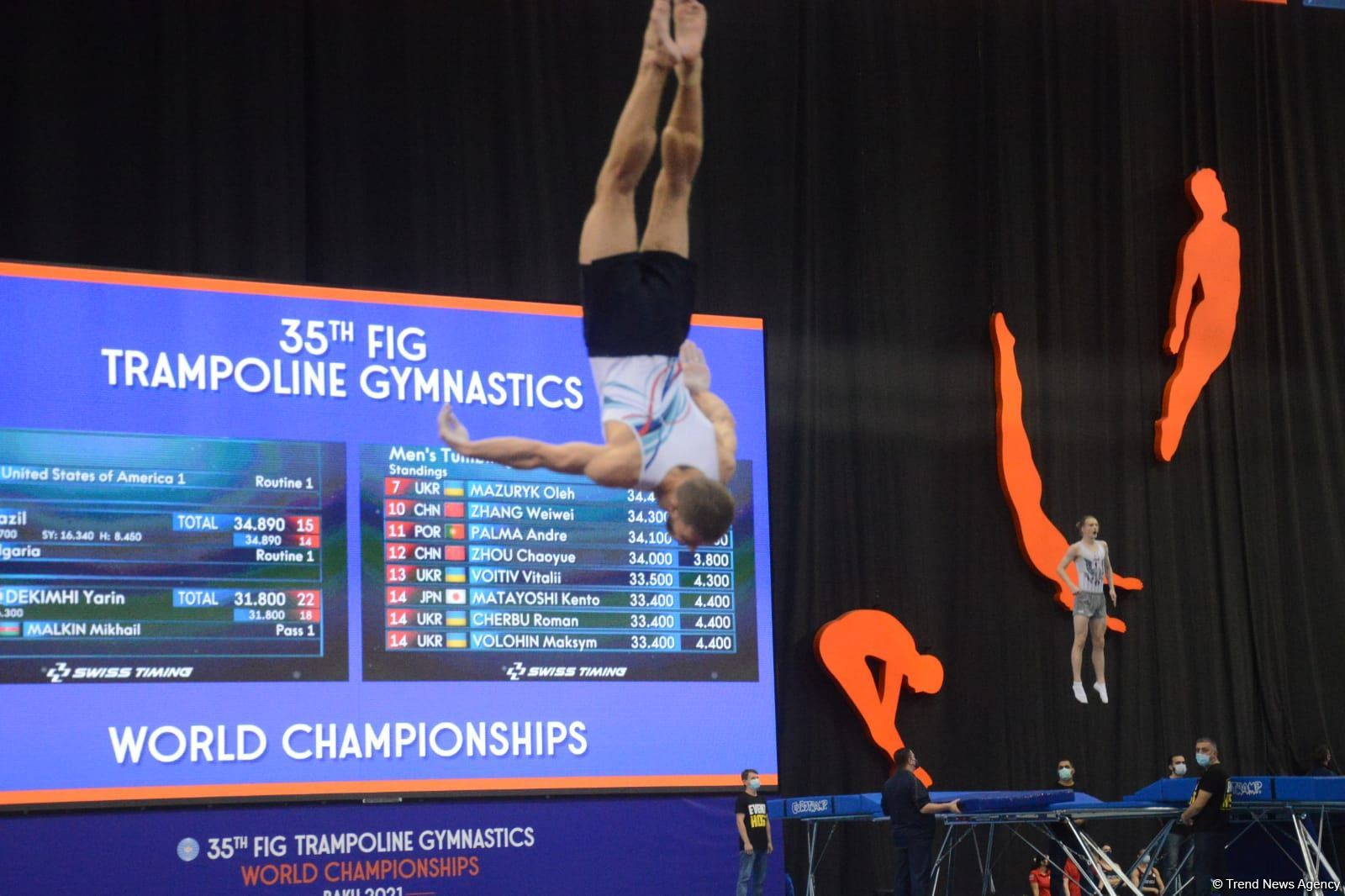Azərbaycan gimnastı dünya çempionatında çıxış edib (FOTO)