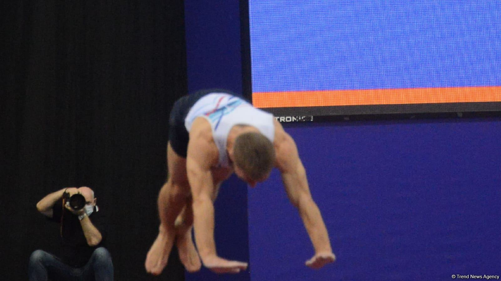 Azərbaycan gimnastı dünya çempionatında çıxış edib (FOTO)