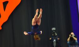 Batut Gimnastikası və Tamblinq üzrə Dünya Çempionatında finallar başlayıb (FOTO)